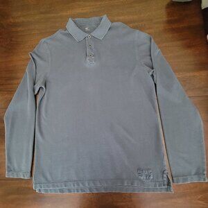 Gap Long Sleeve Polo Men's Size Large